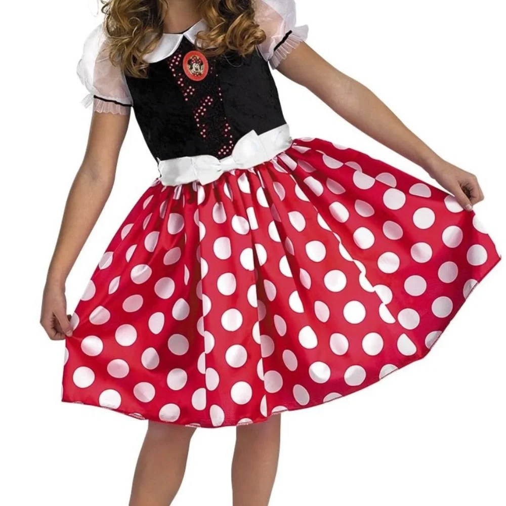 Minnie Mouse costume (Size 4-6x) and Minnie Mouse shoes size 12 - Picture 5 of 5
